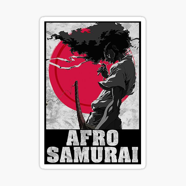 Afro Samurai Stickers Redbubble 