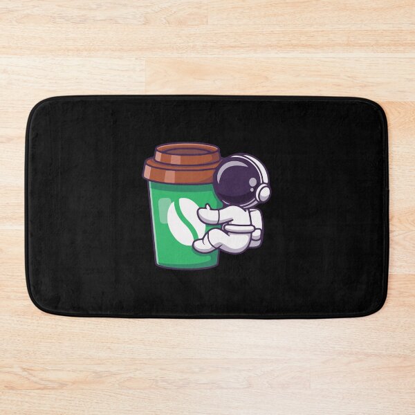 Item preview, Funny Astranaut with Coffee cup designed and sold by Cutefy.