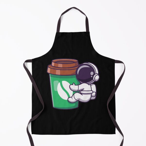 Item preview, Funny Astranaut with Coffee cup designed and sold by Cutefy.