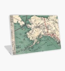 ALASKA GOLD RUSH SURVIVAL MAP/GUIDE 1897 Laptop Skin