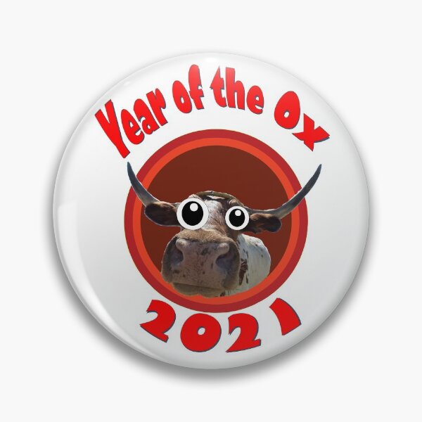 Item preview, Year of the Ox Googly Eyes Transparent Background designed and sold by AliCatOriginals.