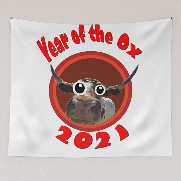 Item preview, Year of the Ox Googly Eyes Transparent Background designed and sold by AliCatOriginals.