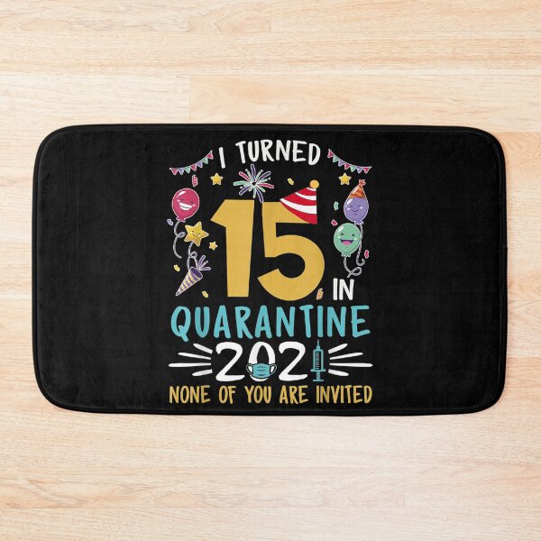 Item preview, I Turned 15 In Quarantine 2021 15th Birthday 15 Year Old designed and sold by michaelscoe.