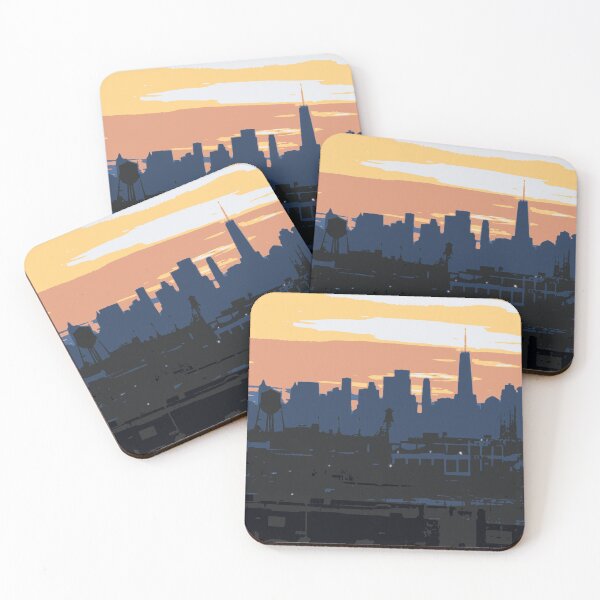 Item preview, Cityscape Sunset Vibes designed and sold by hawkeye0.