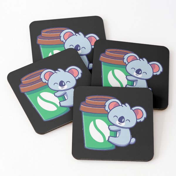 Item preview, Funny koala with Coffee cup designed and sold by Cutefy.
