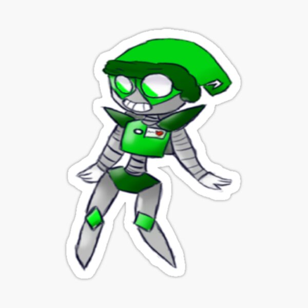 Chibi Fission Sticker
