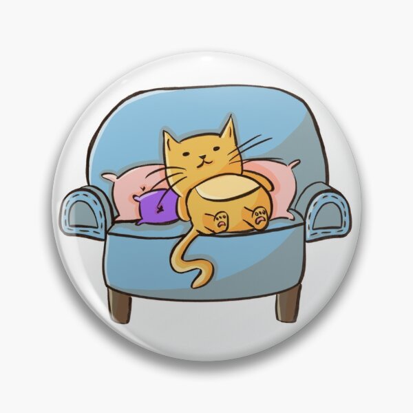 Artikelvorschau, Katze auf der Couch entworfen und verkauft von emli9.