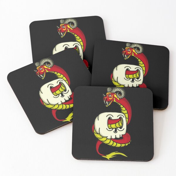 Item preview, Skull And Dragon designed and sold by loopdoodles.
