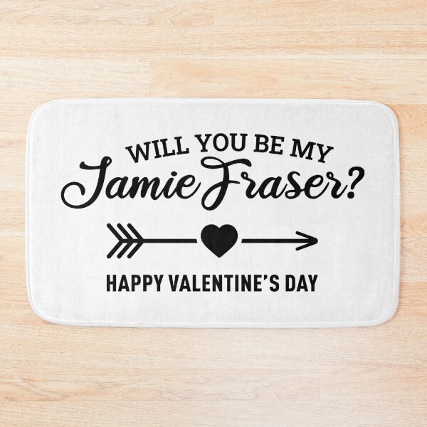 Item preview, Will You Be My Jamie Fraser? (Valentine's Day Edition) - Black designed and sold by FilipeFerreira.