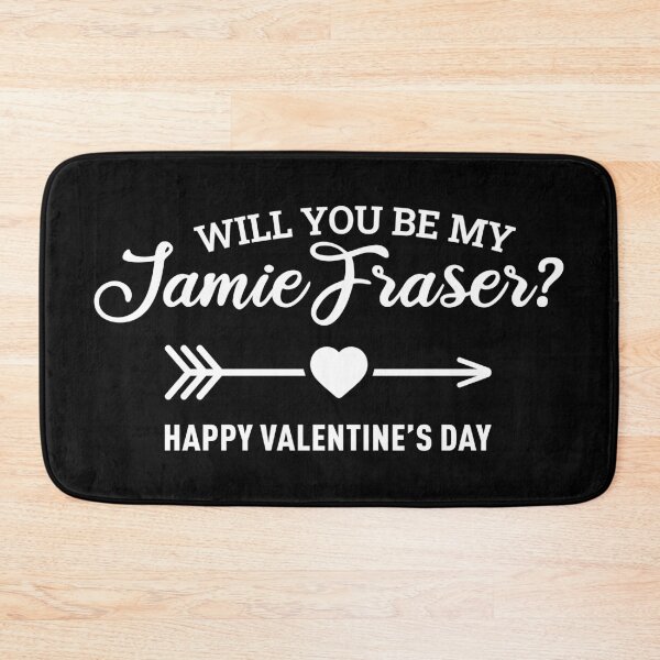 Item preview, Will You Be My Jamie Fraser? (Valentine's Day Edition) - White designed and sold by FilipeFerreira.