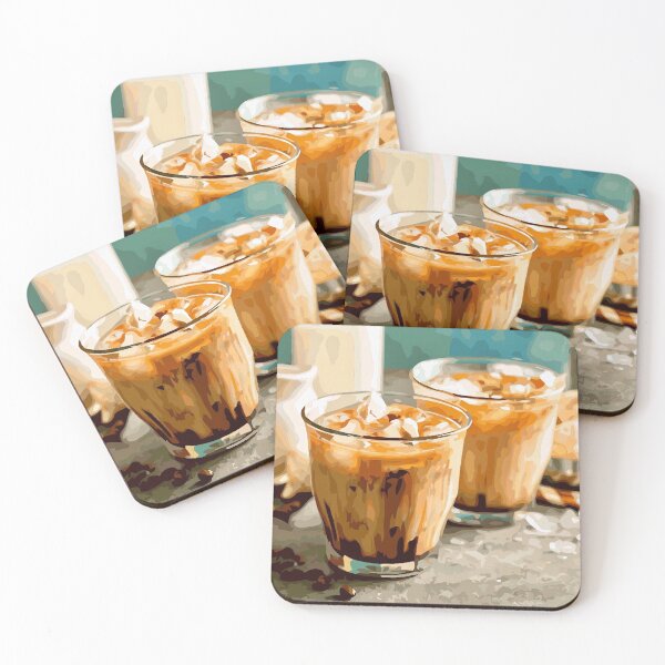 Item preview, Iced Chestnut Praline Latte designed and sold by GL Digital Artwork .
