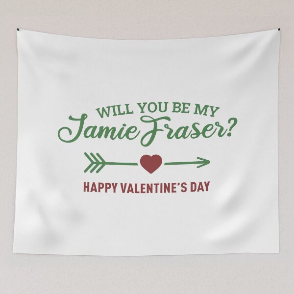 Item preview, Will You Be My Jamie Fraser? (Valentine's Day Edition) - Colors designed and sold by FilipeFerreira.