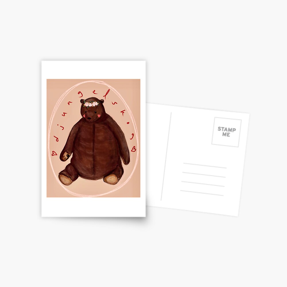 djungelskog ikea bear Greeting Card for Sale by acamille28