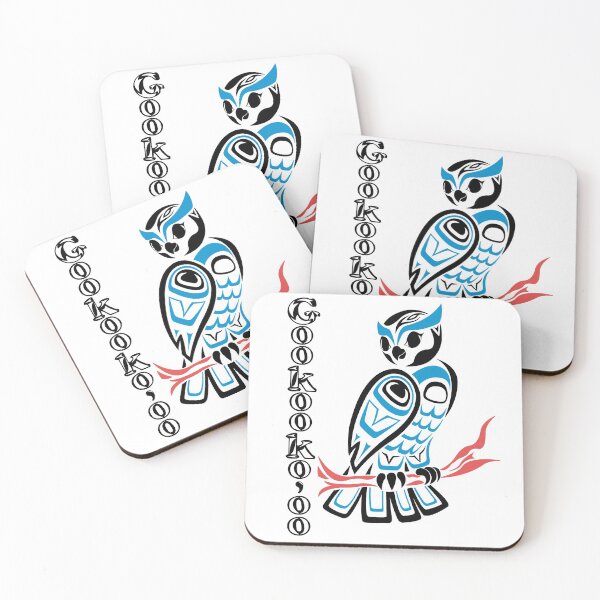 Item preview, Indigenous Owl (Gookooko'oo) designed and sold by KendraHowland.