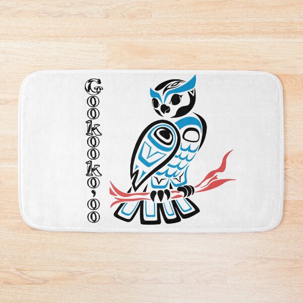 Item preview, Indigenous Owl (Gookooko'oo) designed and sold by KendraHowland.