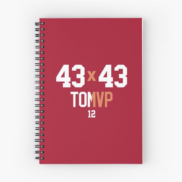 Item preview, Limited Edition Tam Brady 43 x 43 Touchdowns Shirt, Tom MVP 12 Shirt, Bucs MVP shirt, Mug, Hoodie, Sticker, Throw Blanket, Tapestry & Mask! designed and sold by GoatGear.