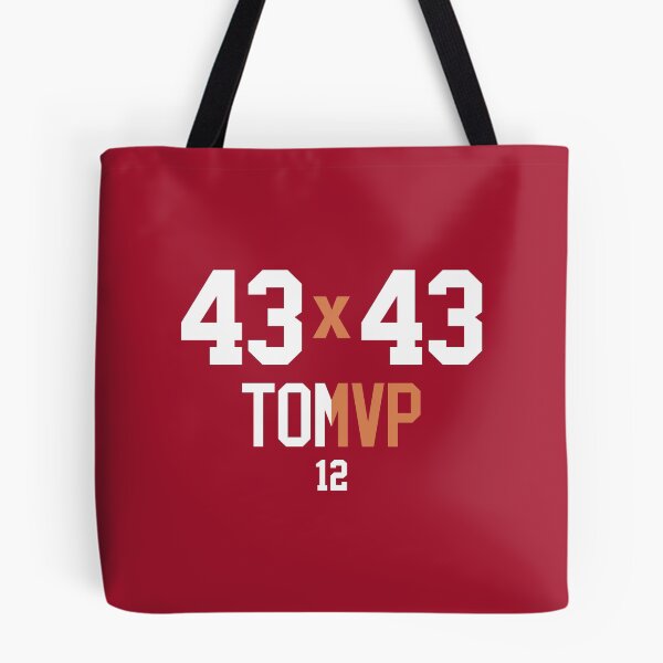 Item preview, Limited Edition Tam Brady 43 x 43 Touchdowns Shirt, Tom MVP 12 Shirt, Bucs MVP shirt, Mug, Hoodie, Sticker, Throw Blanket, Tapestry & Mask! designed and sold by GoatGear.