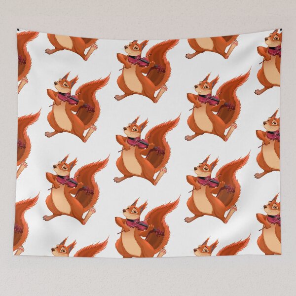 Item preview, Squirrel Playing Violin designed and sold by Wachi-A.
