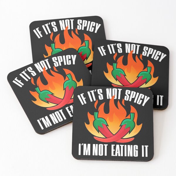 Item preview, if its not spicy i'm not eating designed and sold by Músico Ilustre.