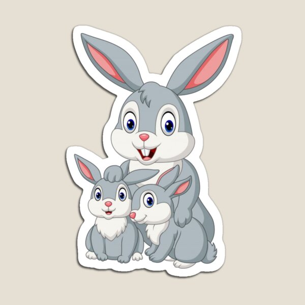 Aperçu de l'œuvre Amour conditionnel Bunny Kids créée et vendue par SweettJane.