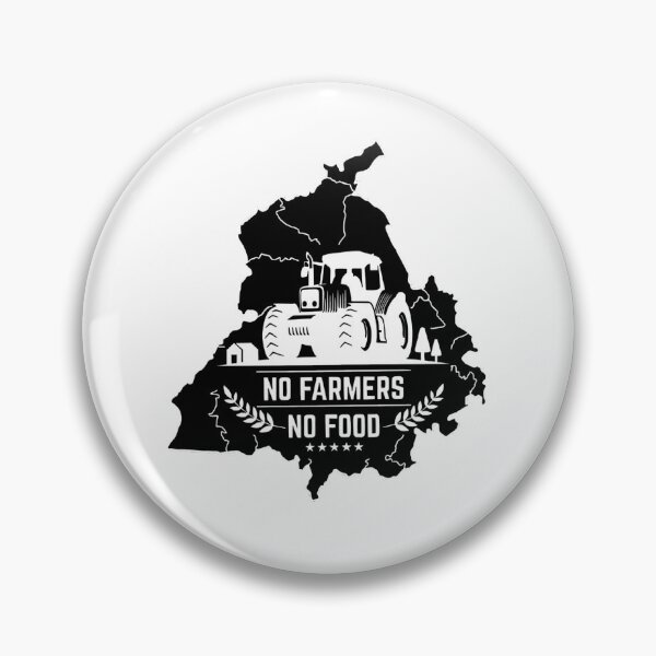 Item preview, No Farmers No Food designed and sold by Jasmeenkg.