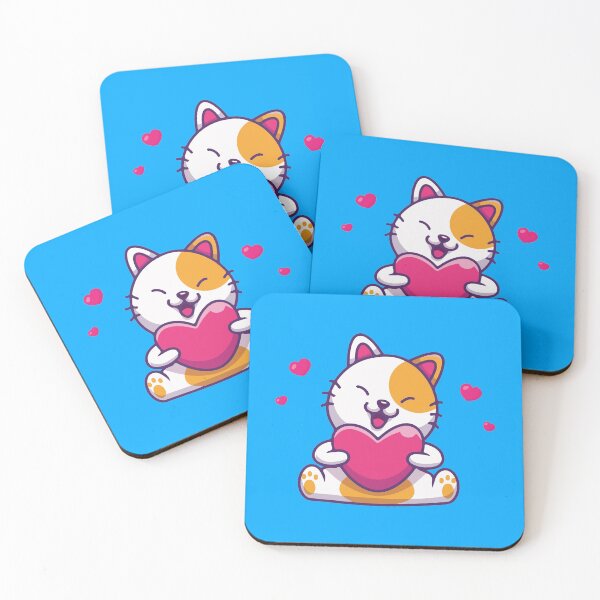 Item preview, Cute cat Valentine designed and sold by Cutefy.