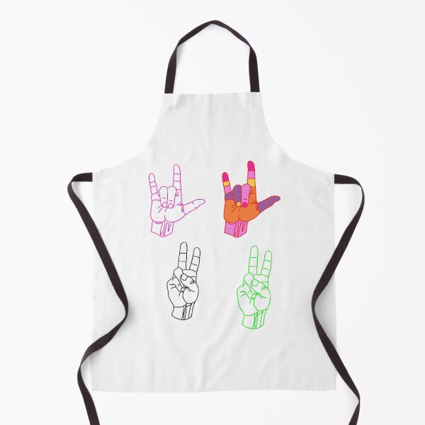 Item preview, Love and Peace ASL designed and sold by SimpleJoyStyle.