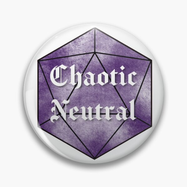 Item preview, Chaotic Neutral Alignment d20 designed and sold by BriannaZumbro.