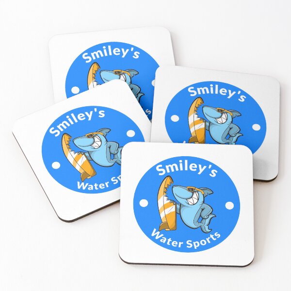Item preview, smileys shark bite water sports designed and sold by LidaRayArt.