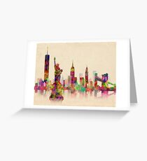 NEW YORK CITY SKYLINE Greeting Card