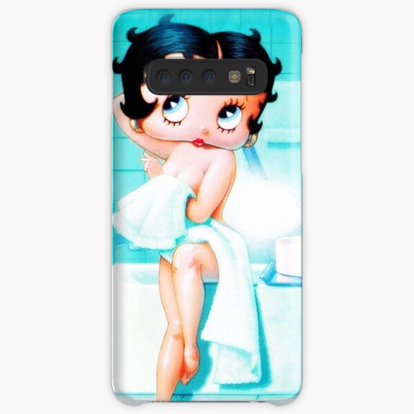 Betty-Boop-Take-A-Bath Samsung Galaxy Snap Case
