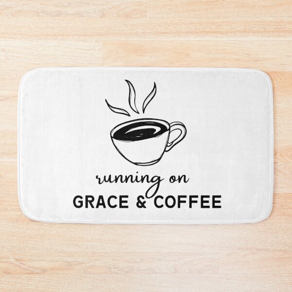 Item preview, running on grace and coffee designed and sold by Sticker-Shoppee.