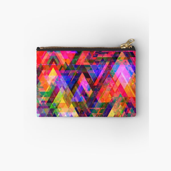 Item preview, Kaleidoscope of Psychedelic Triangles and Polygons Pattern designed and sold by GeekHeadDesigns.