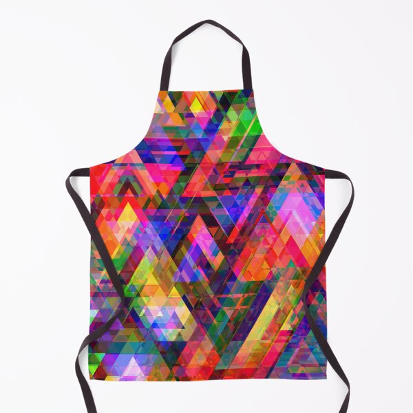 Item preview, Kaleidoscope of Psychedelic Triangles and Polygons Pattern designed and sold by GeekHeadDesigns.