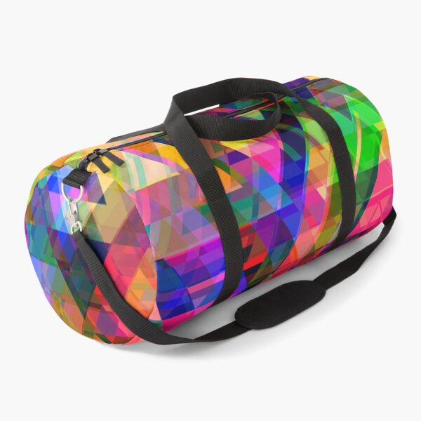 Item preview, Kaleidoscope of Psychedelic Triangles and Polygons Pattern designed and sold by GeekHeadDesigns.