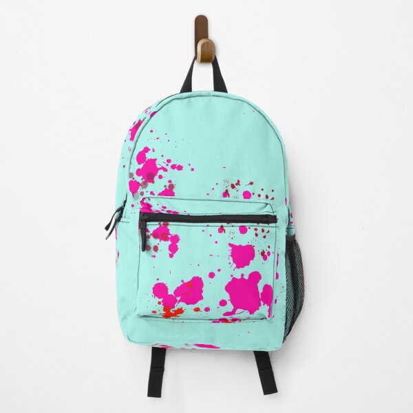 Item preview, Splash - Pink on Powder Blue designed and sold by Auliv Art.