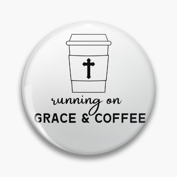 Item preview, running on jesus and coffee designed and sold by Sticker-Shoppee.