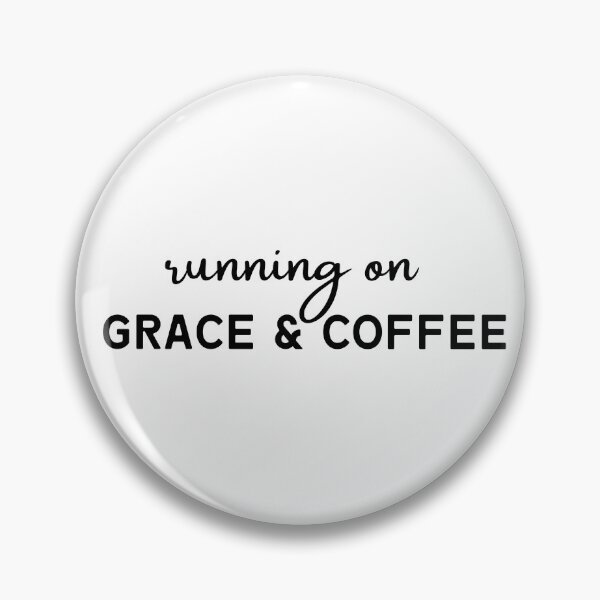 Item preview, running on grace and coffee designed and sold by Sticker-Shoppee.