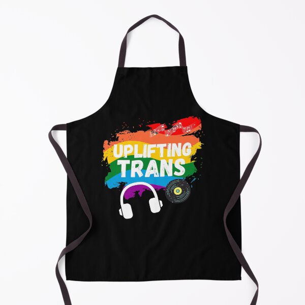 Item preview, Uplifting Trance LGBTQI+ Edition Beautiful Trans Music Lover Gift designed and sold by Nathalie Aynié.