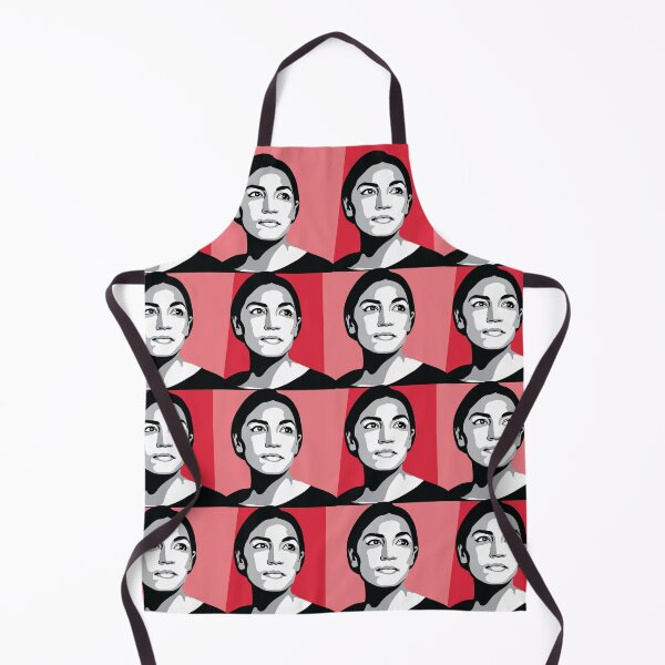 Item preview, AOC Alexandria Ocasio-Cortez Red Pink Pattern designed and sold by sszampetti.