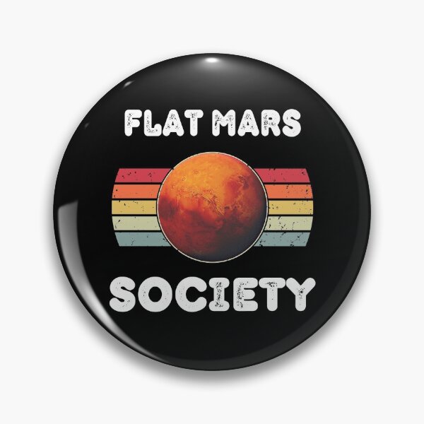 Item preview, Flat Mars Society Gift designed and sold by AnimaLovers.