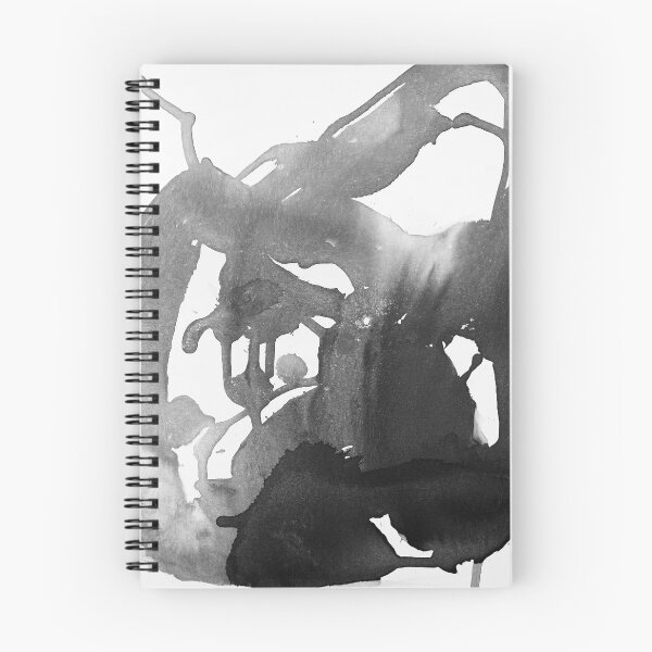 Item preview, Black & White Abstract Painting. designed and sold by PandaAvenue.