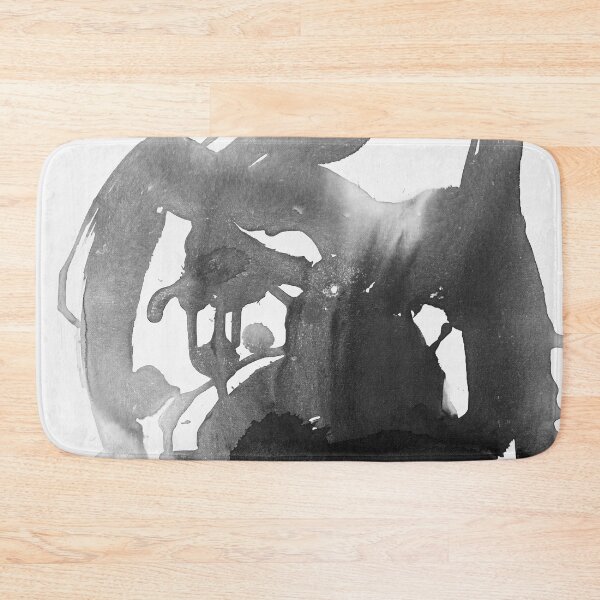 Item preview, Black & White Abstract Painting. designed and sold by PandaAvenue.