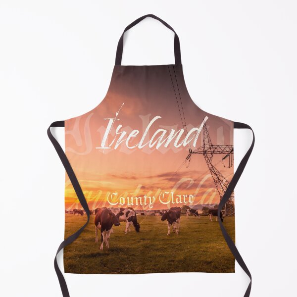 Item preview, IRELAND, County Clare - Cowtastic! - Blakemount - Irish Landscape designed and sold by AOKeeshkaPhotos.