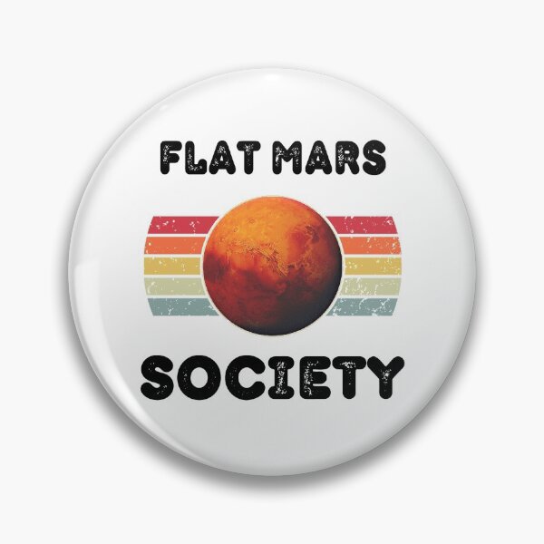 Item preview, Flat Mars Society Gift designed and sold by AnimaLovers.