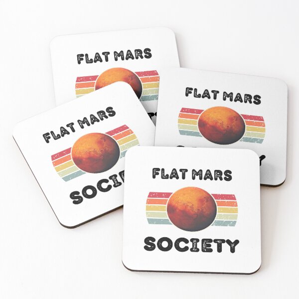 Item preview, Flat Mars Society Gift designed and sold by AnimaLovers.