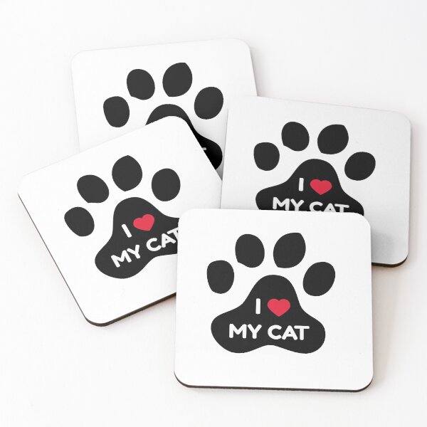 Item preview, I LOVE MY CAT designed and sold by creativeliberty.