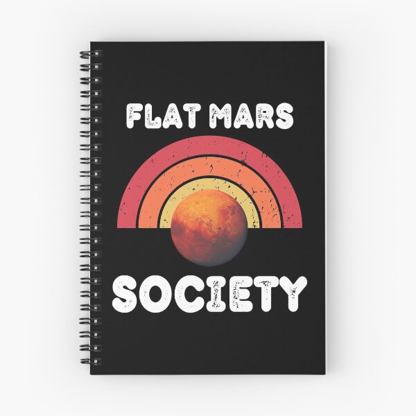 Item preview, Flat Mars Society Gift designed and sold by AnimaLovers.