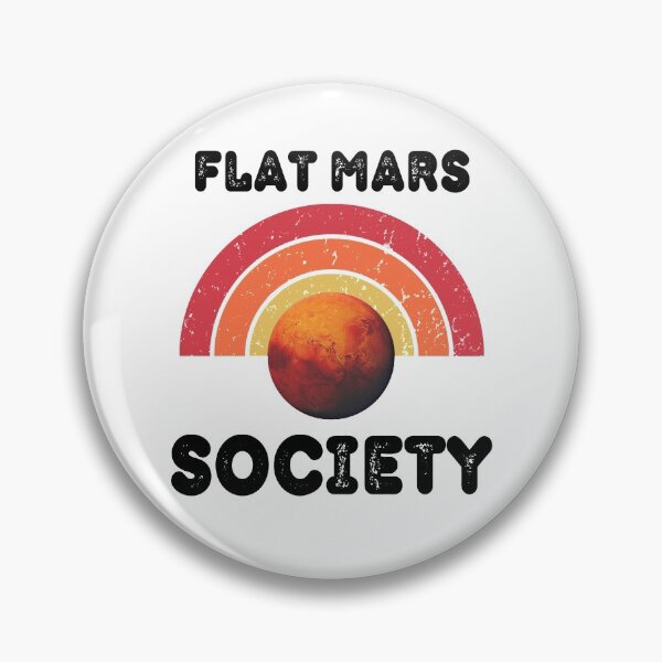 Item preview, Flat Mars Society Gift designed and sold by AnimaLovers.