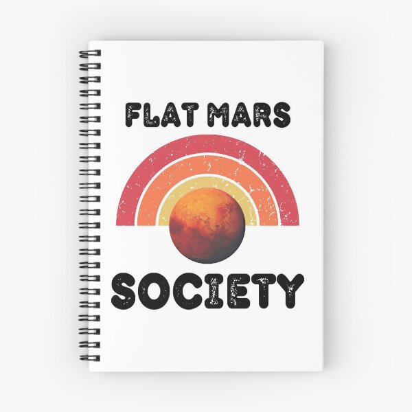 Item preview, Flat Mars Society Gift designed and sold by AnimaLovers.